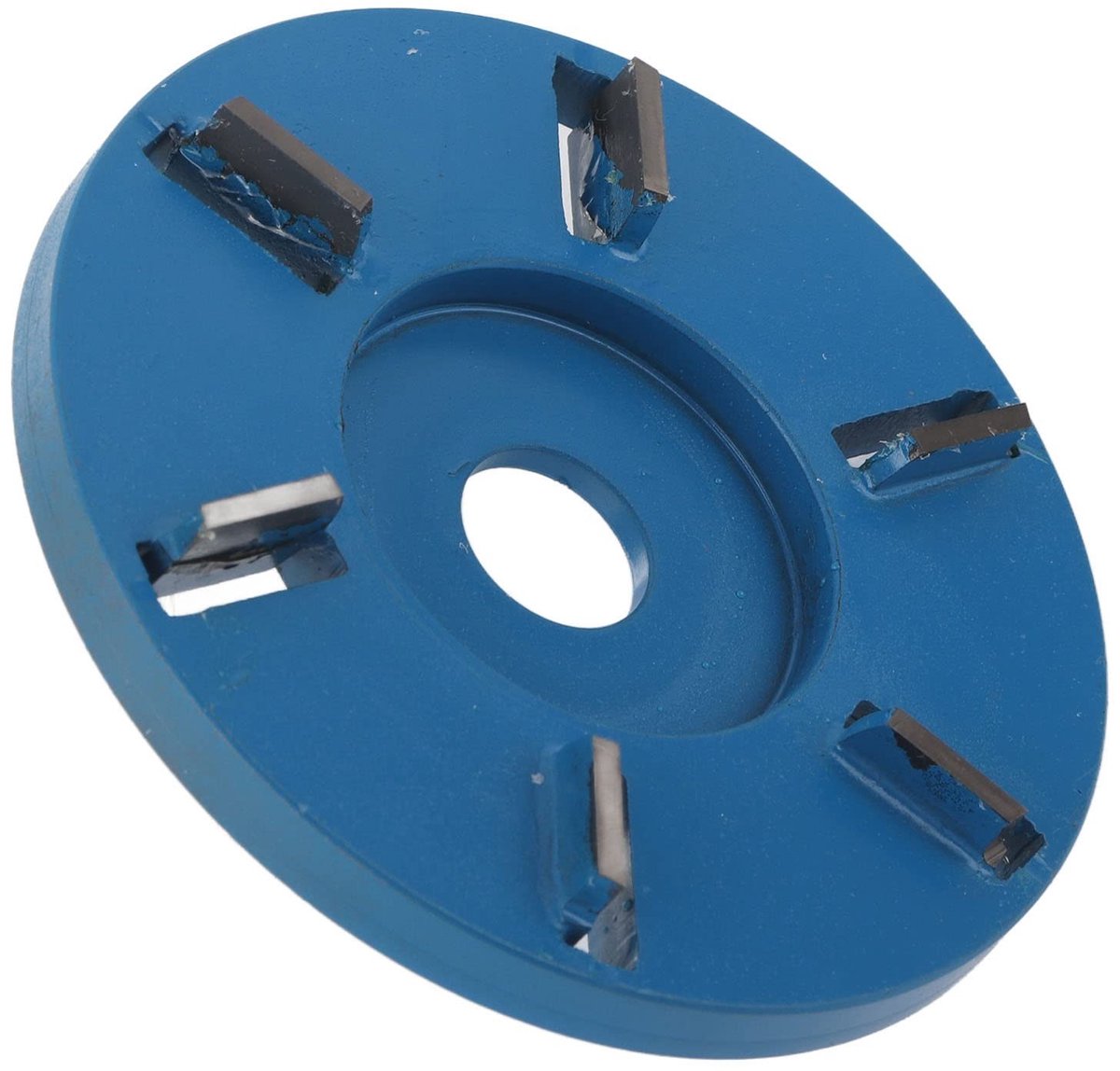 Dailygoods - Houtsnijdisc - 6 Tanden Polijstschijf voor Houtbewerking - Hoogwaardige Kwaliteit - Houtbewerking Gereedschap - Voor Haakse Slijper - Ges