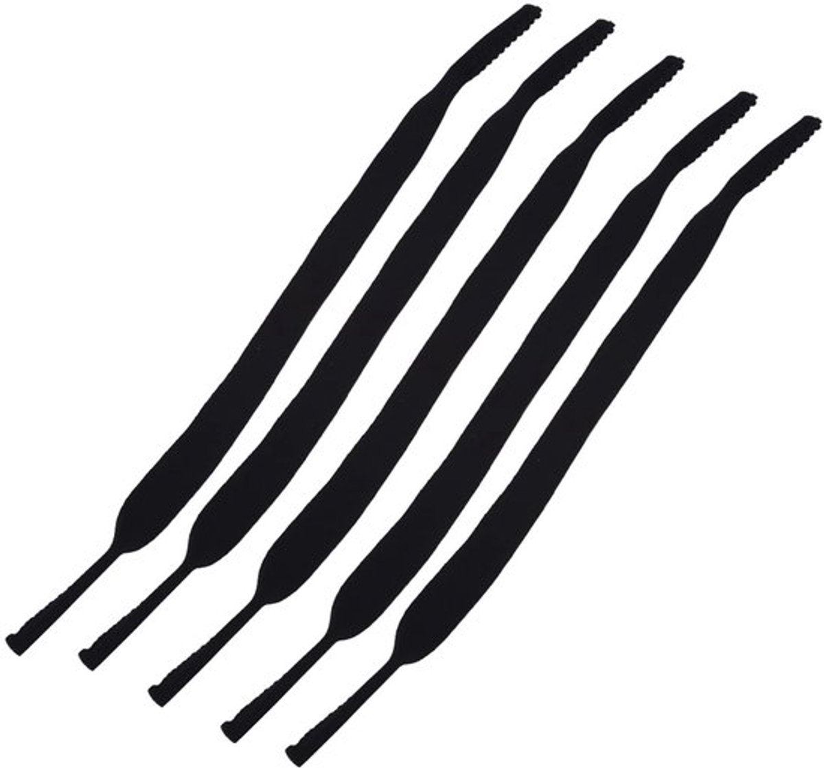 5 Stuks Unisex Brillen Elastische Band Neopreen Voor Brillen Met Pootbreedte 4-8 mm
