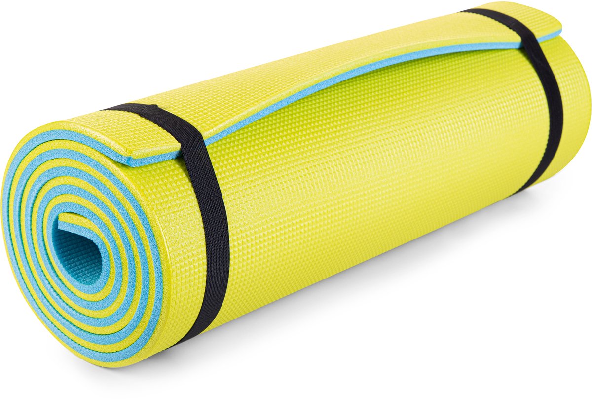Spokey CAMPER BIG Slaapmat - Groen - 200 x 60 cm - 1 cm - 370 g - XPE-schuim