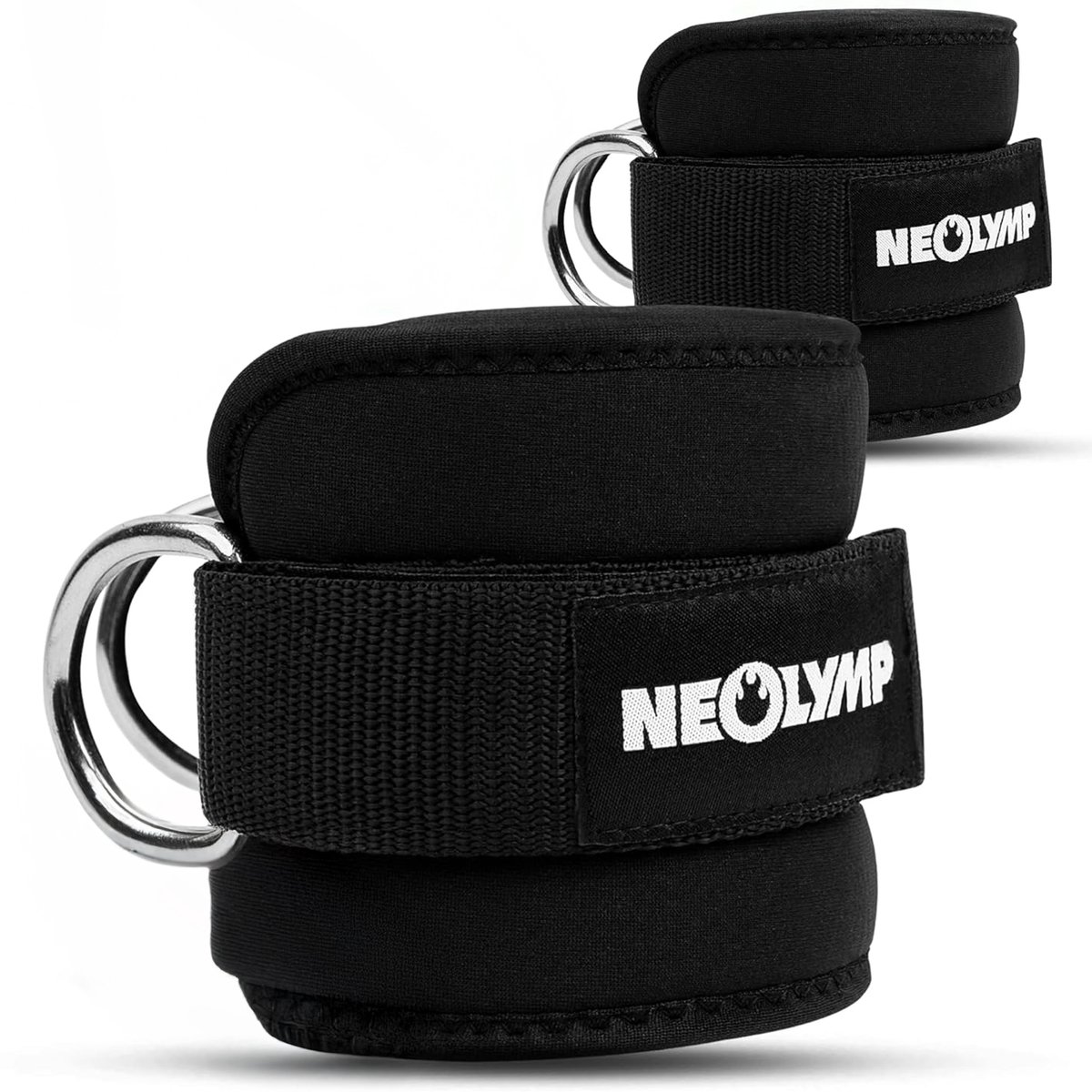 NEOLYMP Set van 2 Enkelbanden kabelmachines- Kickbase enkelband met comfortabele voering
