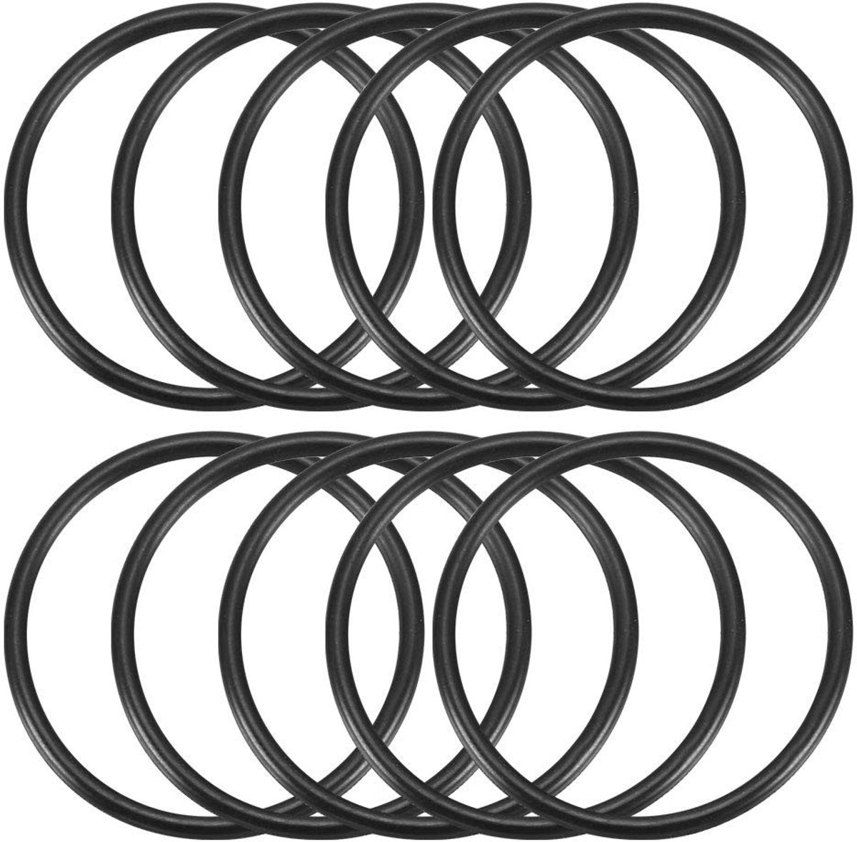 Livia home - Verpakking met 10 nitrilrubber O-ringen - Afdichting voor diverse toepassingen - 32 mm OD - 28 mm ID - Slijtvast en temperatuurbestendig