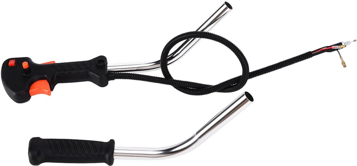 Dailygoods - handgreepschakelaar - Gaskabel voor trimmer - 100 cm lengte - Handgreepschakelaar voor gazonmaaier - Geschikt voor bosmaaier - Al...