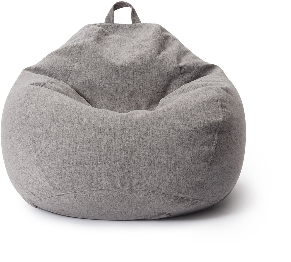 Lumaland Comfort Line Indoor Zitzak L - 80x90x50cm / 185l - Lichtgrijs