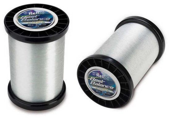 Relix Best Balance Monofilament 6700 M Zilver 0.400 mm — afbeelding 2