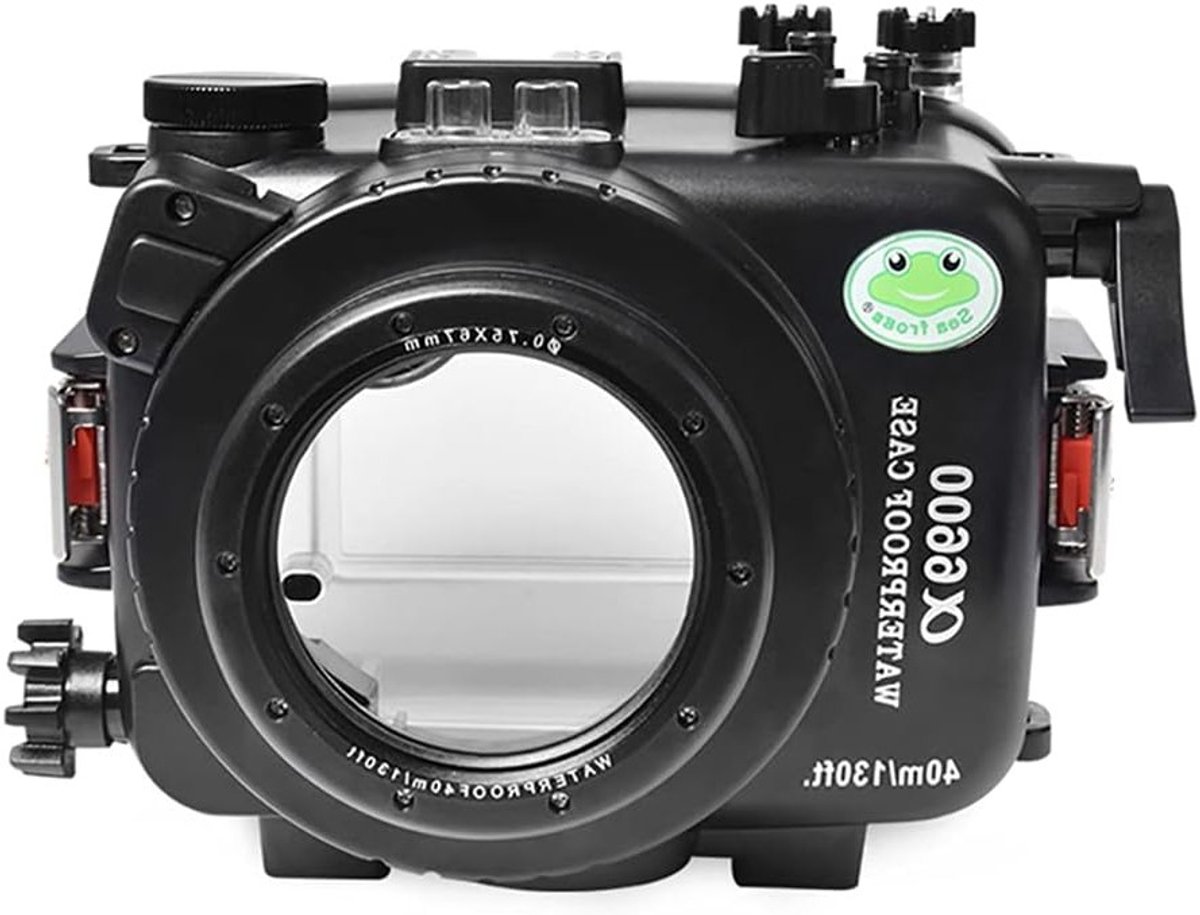 Onderwatercamera behuizing voor Sony A6600 met 16-50MM lens - Waterdicht tot 40M/130FT, ideaal voor duiken en snorkelen