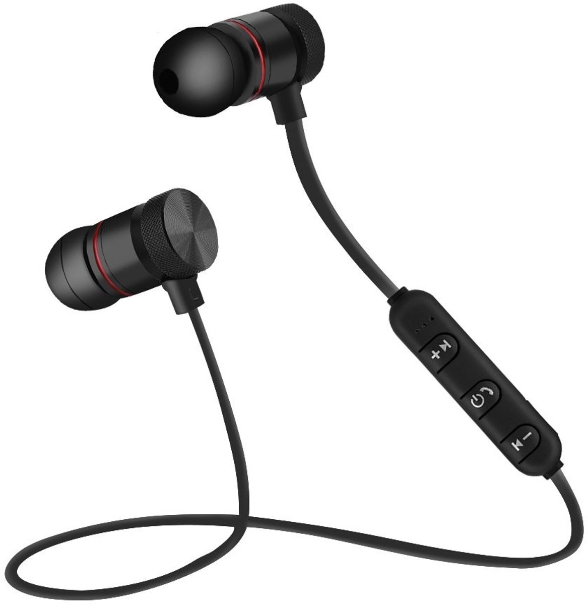 Dailygoods - Bluetooth Koptelefoon - Draadloze Sporthoofdtelefoon - Ruisonderdrukking - In-ear - Lange Accuduur - Ideaal voor Sporters - Compact en Li