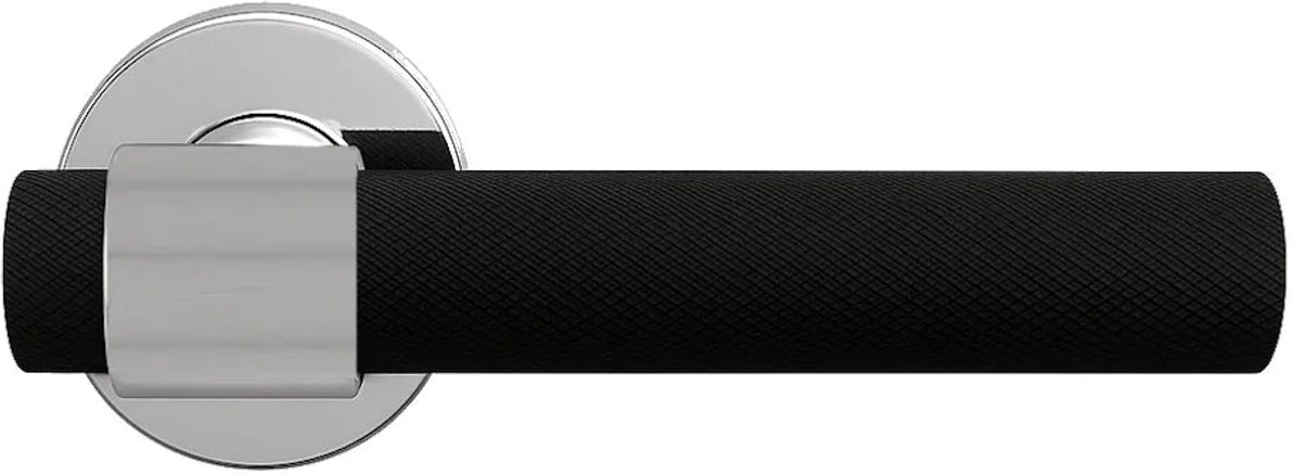 DutchLine - Grip Duo Deurkruk - RVS Mat Zwart