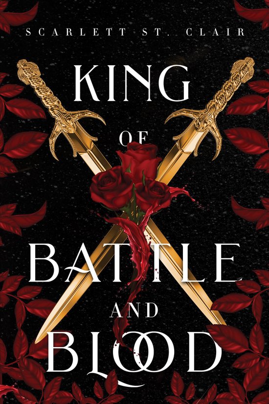 Adrian X Isolde1- King of Battle and Blood - cover