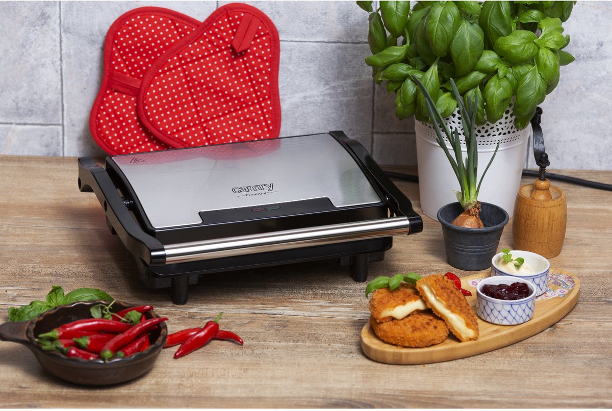 Camry CR 3044 Panini Grill contactgrill 2100W thumbnail 2