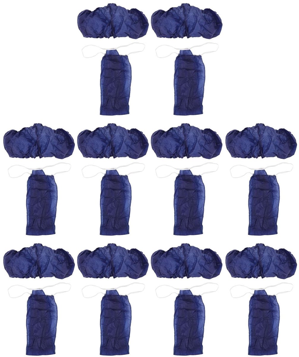 Vlemico - Wegwerpbeha's en Slipjes - Ademend Ondergoed - Hygiënisch en Comfortabel - Blauw - Spa en Sauna - Voor Schoonheidssalons
