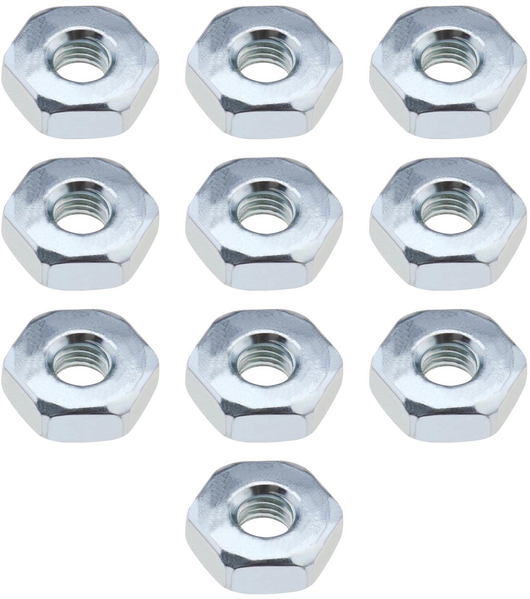 Smoakez - Ketting Tandwiel Cover Bar Moer - 10 stuks - Hoogwaardige kwaliteit - Zilver - Compatibel - Voor kettingzaag onderhoud - Geschi...