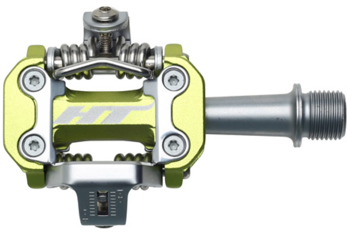 Ht M2 Cross Country Pedalen Zilver