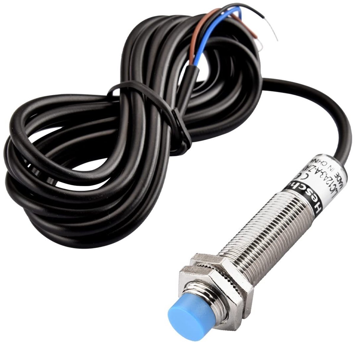 Jhubersproducts - Capacitive Sensor Switch - Automatische Schakelaar - 12 mm - Normaal Gesloten - 6-36 V - Contactloos Detectie - Geschikt voor Autom.