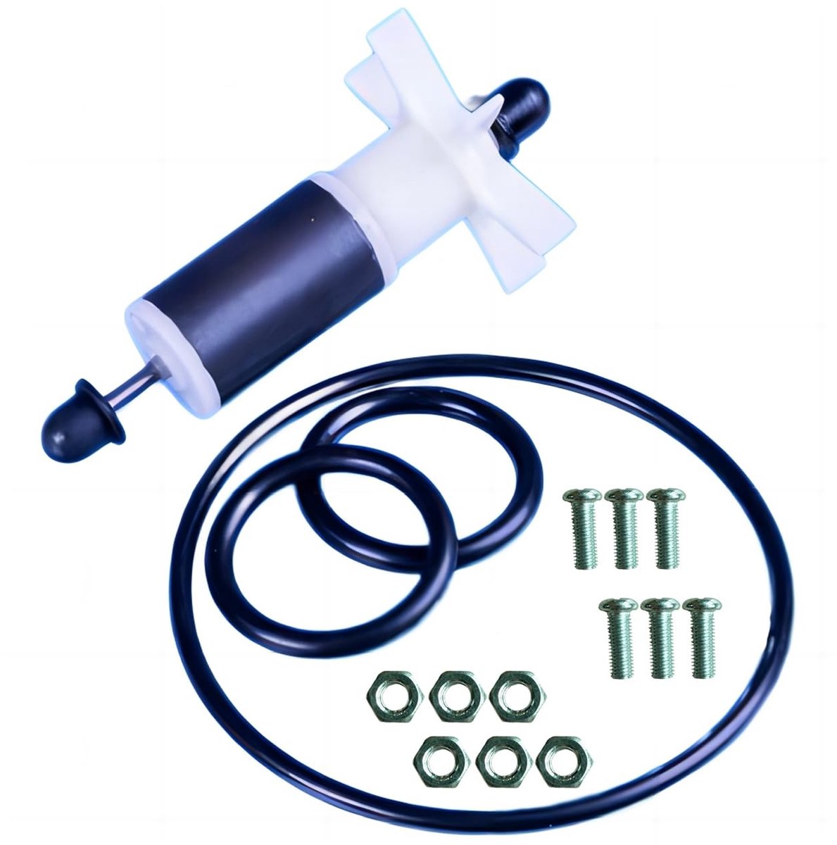 Jhubersproducts - E02 Repair Filter Impeller Service Kit - Rebuildkit voor Coleman - Geschikt voor AirJet modellen - Compleet met Impeller en Seals -