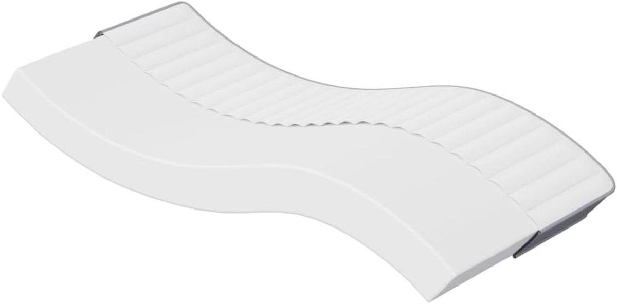 Schuimmatras - Comfort matras - Rustige slaap - Dubbelzijdig - 90 x 200 cm - Wit