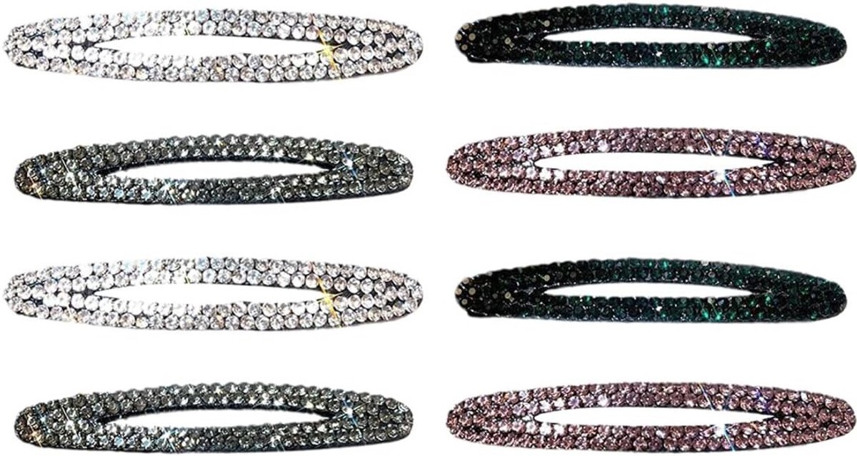 Stijlvolle Haarspelden Set van 8 Stuks voor Mooi Haar en Creatieve Hairstyling