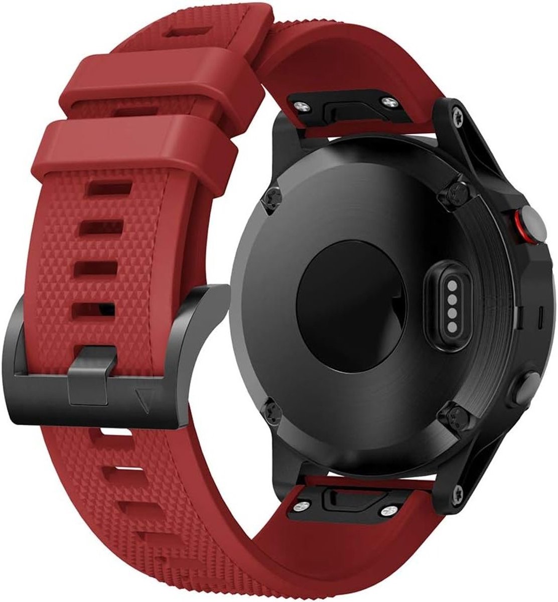 Siliconen Sport Horlogeband voor Garmin Instinct en Instinct 2, 22mm Vervangband voor Activiteiten en Avontuur