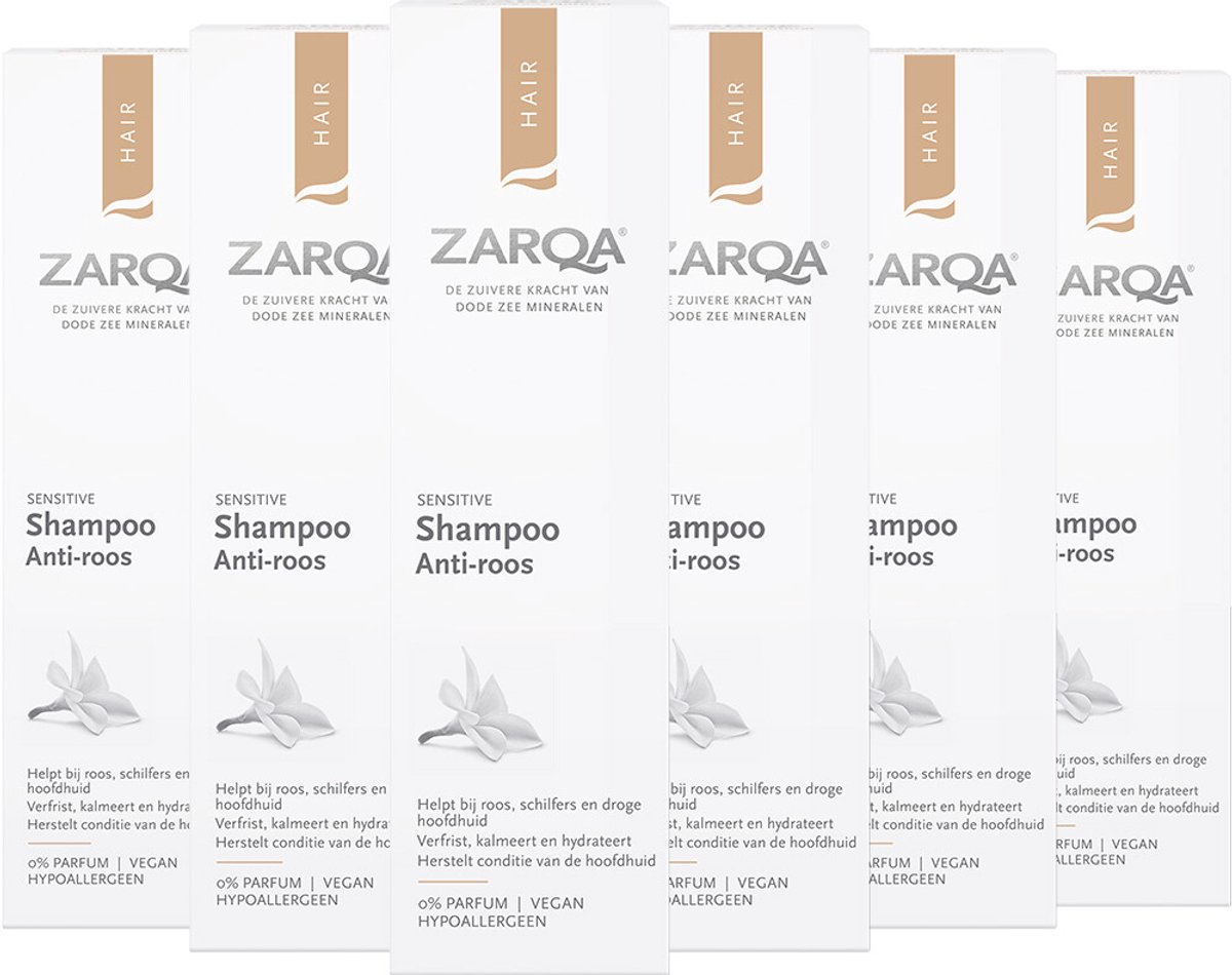 Bol.com ZARQA Shampoo Anti-Roos (effectief bij roos, schilfers en jeuk) - 200 ml aanbieding