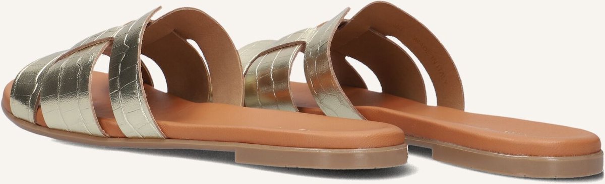Notre-V 179874 Slippers - Dames - Goudkleurig - Maat 42