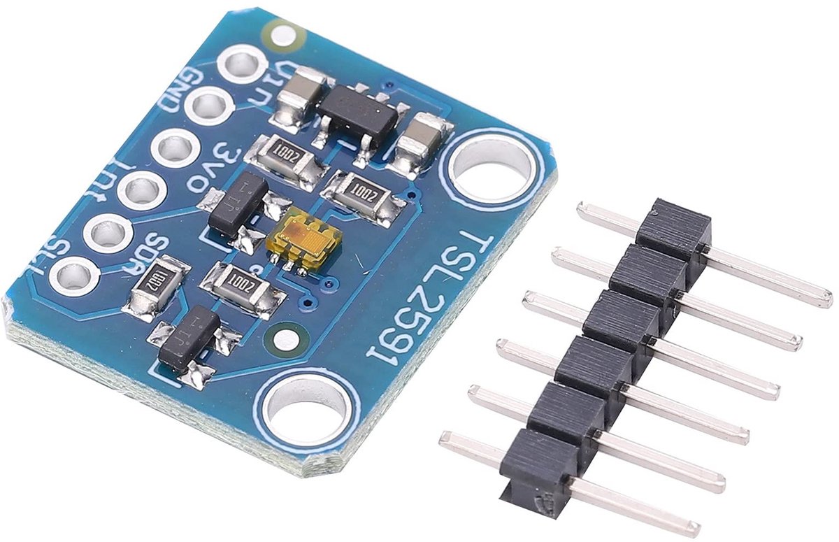 Livia home - TSL2591 Hoogdynamische Digitale Lichtsensor - I2C-interface - Compact en lichtgewicht - Volledig spectrum - Infrarood technologie - Gesch