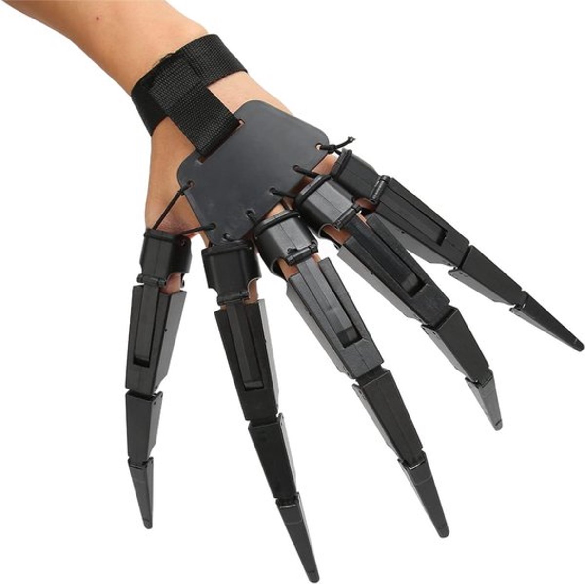 Gelede Vingers Draagbare Griezelige Vinger Uitbreiding - Halloween Accessoires en Props