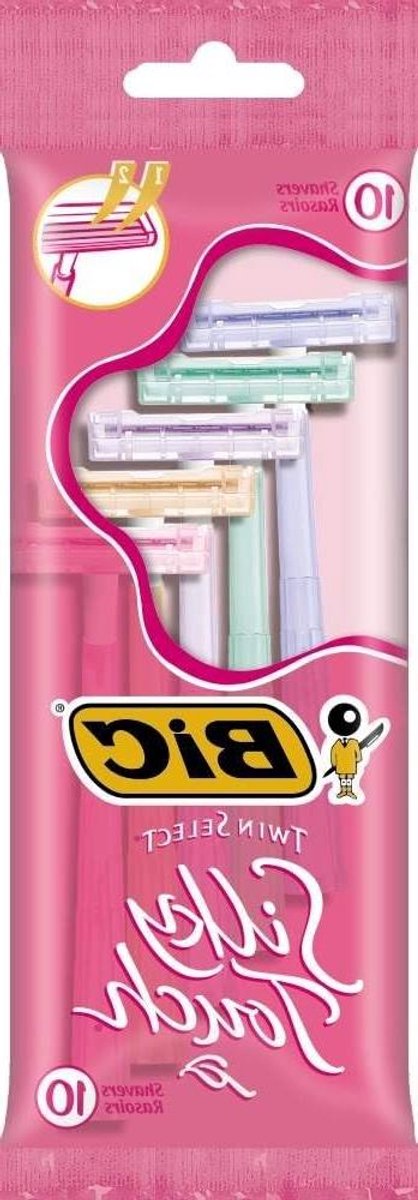 Wegwerp Scheermesjes - Dames Scheermes - Gladde Huid - Comfortabele Grip - 10 Stuks - Wit