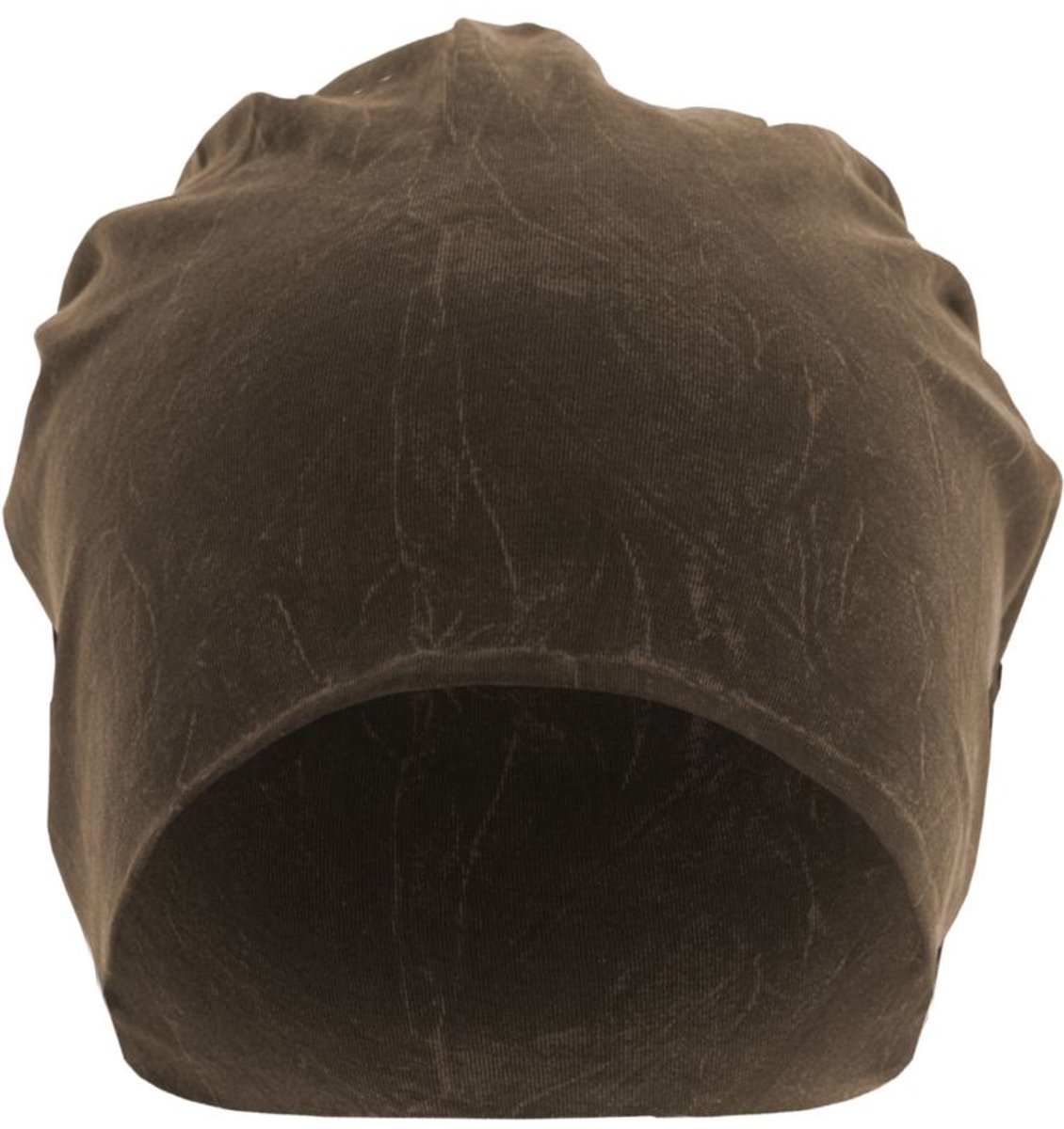 MasterDis beanie muts stonewashed chocolate