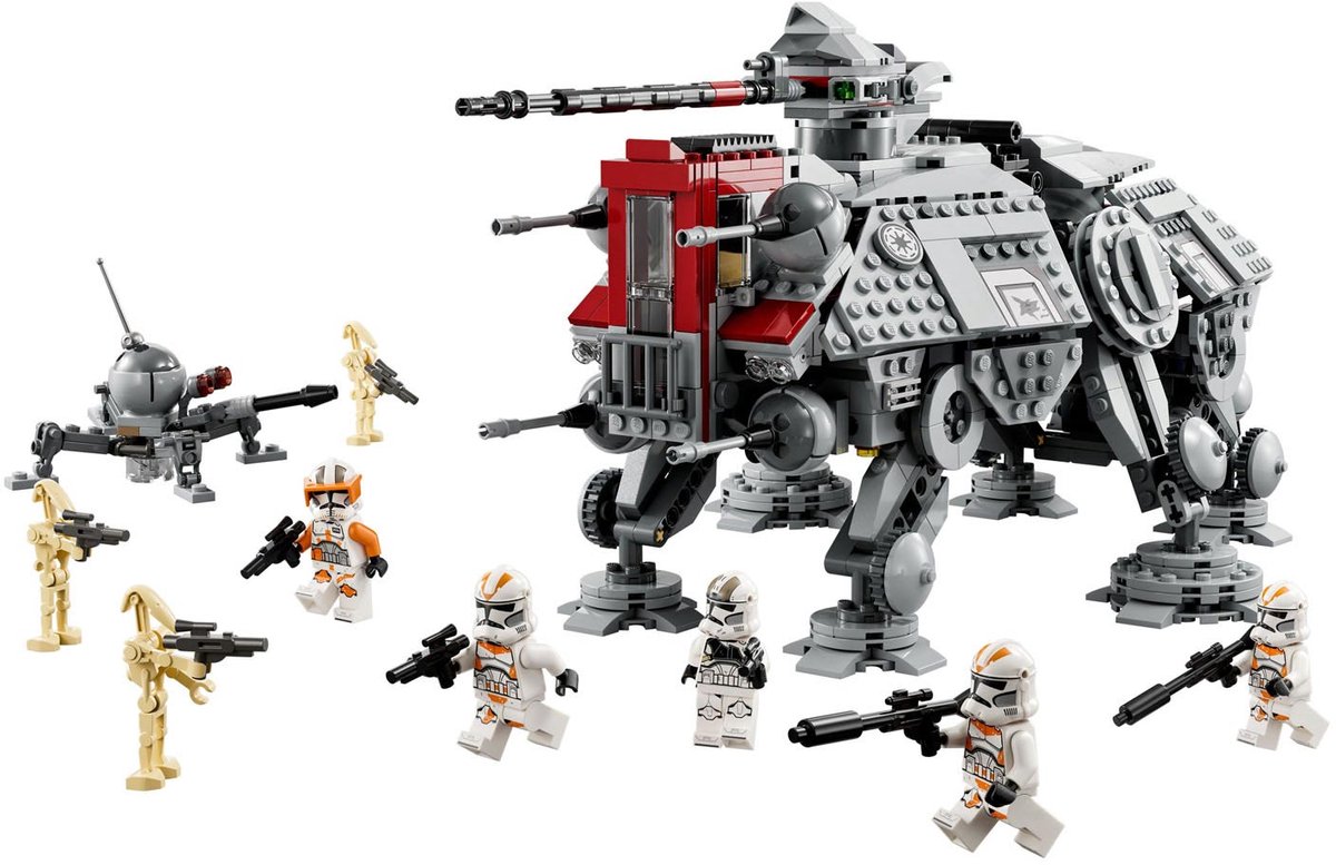 LEGO Star Wars AT-TE Walker Verstelbaar Model met Clone Troopers en Droid Figuren - 75337 — afbeelding 8