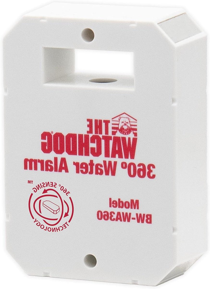 Water Alarm - Lekdetector - Waterschade Voorkomen - Detecteert Vanaf 1.27cm - 2x1x3.25 Inch - Grijs