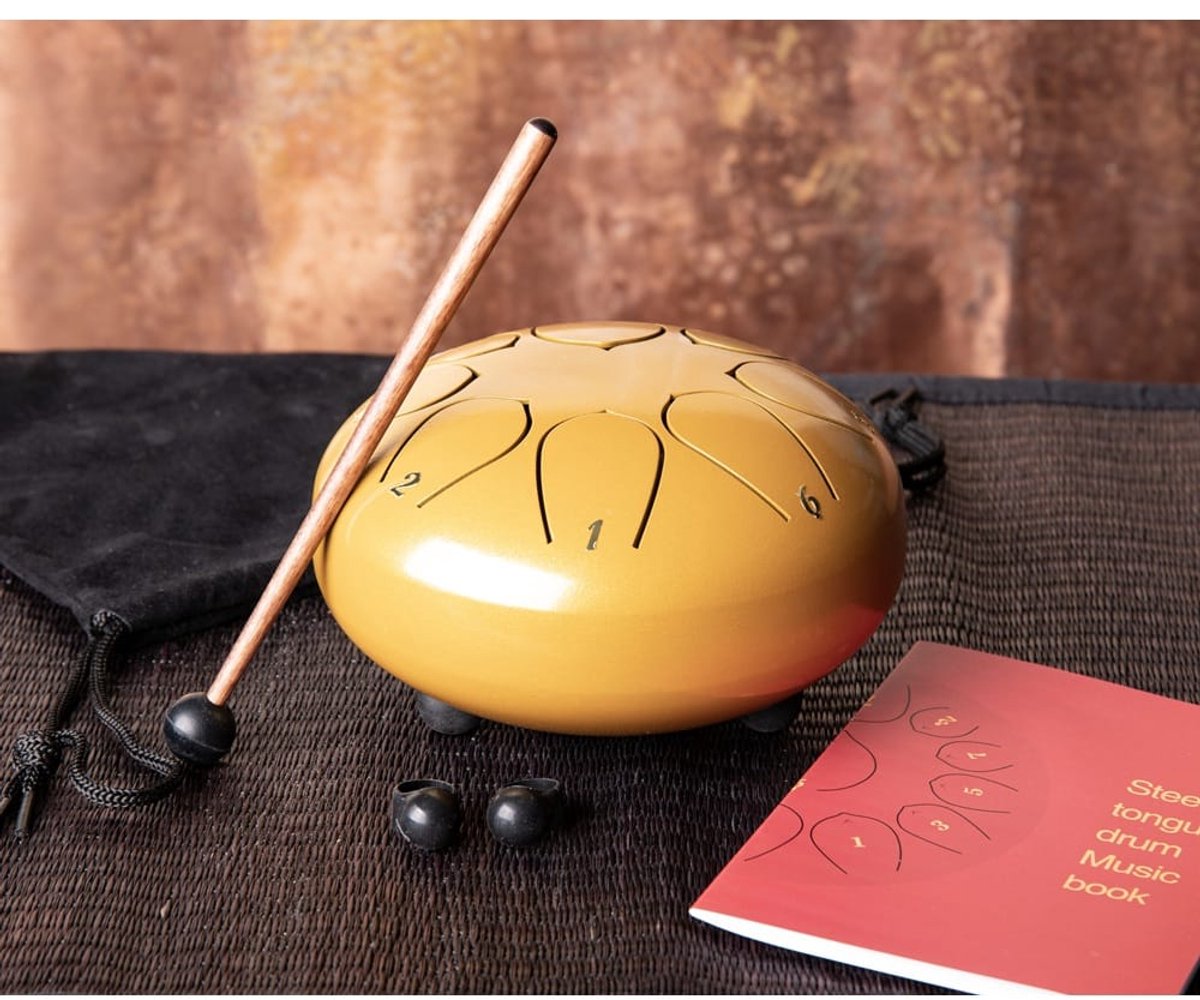 Middelgrote Handpan Goud