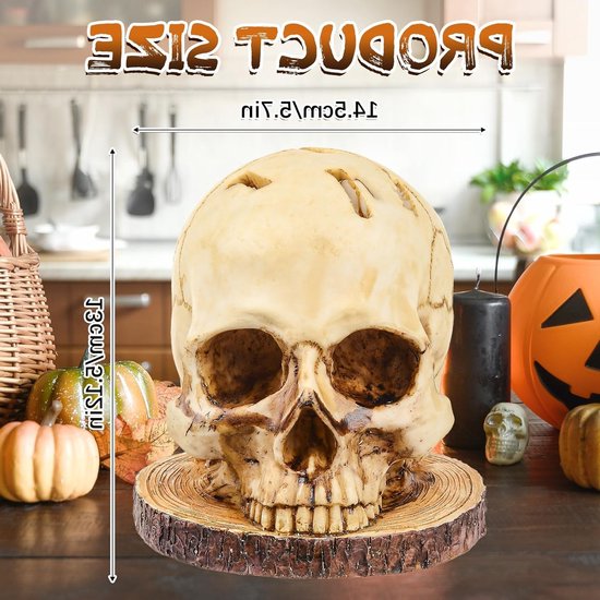 Horror Skeleton Meshouder voor Keuken - Gothic Decoratie, Halloween Gadget en Uniek Cadeau voor Fijnproevers — afbeelding 5
