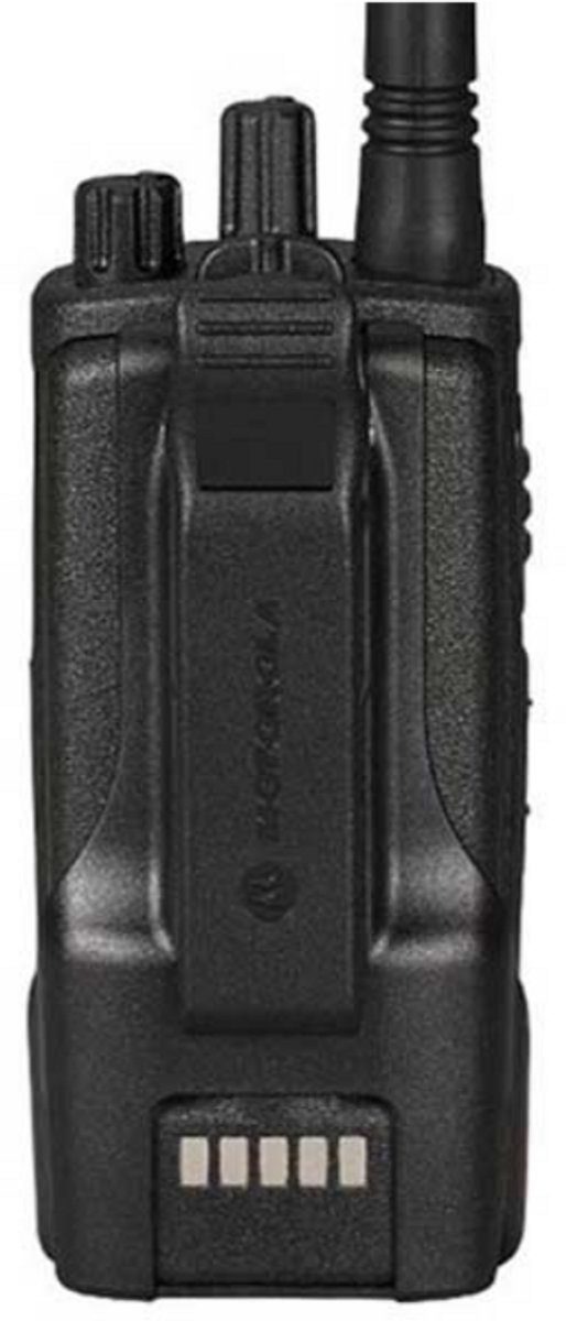 Set van 18 Motorola XT420 UHF IP55 PMR446 Portofoon met laders en koffer
