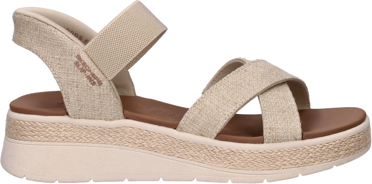 Bobs Hands Free Slip-Ins Bobs Sun-Ray dames sandaal - Natural - Maat 37