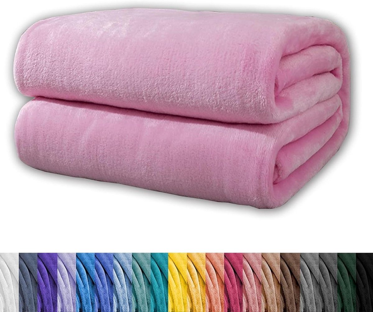 Fleecedeken Speciale Editie - Pluche Sprei Bankdeken - Ontspanning en Comfort - Extra Dik Isolatie - 90 x 350 cm