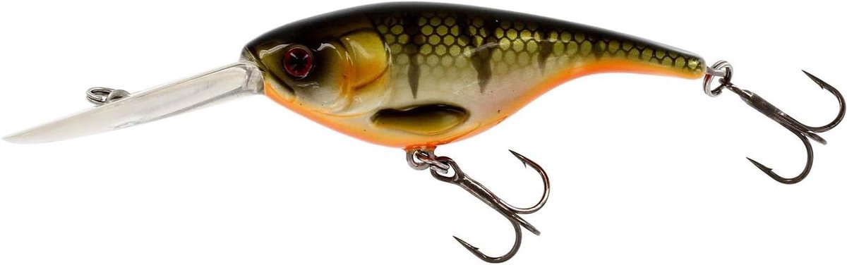 BabyBite DR Wobbler - Crankbait Kunstaas - Vissen Op Baars - Diep Lopende Crankbait - 65 cm 13 g