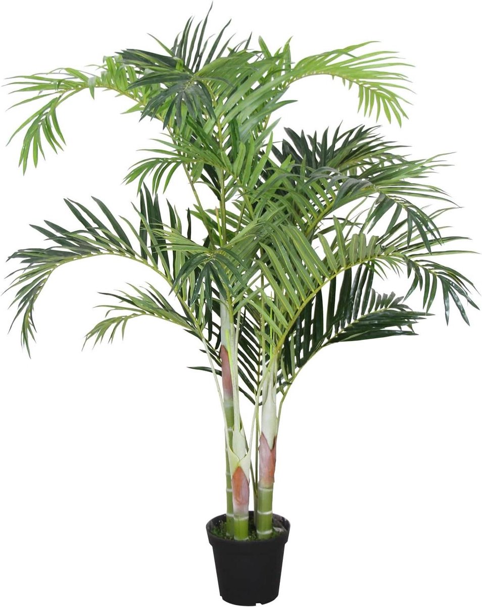 Kunstpalm - Nep Palmboom - Woonkamer Decoratie - Realistische Plastic Plant - 170 cm - Groen