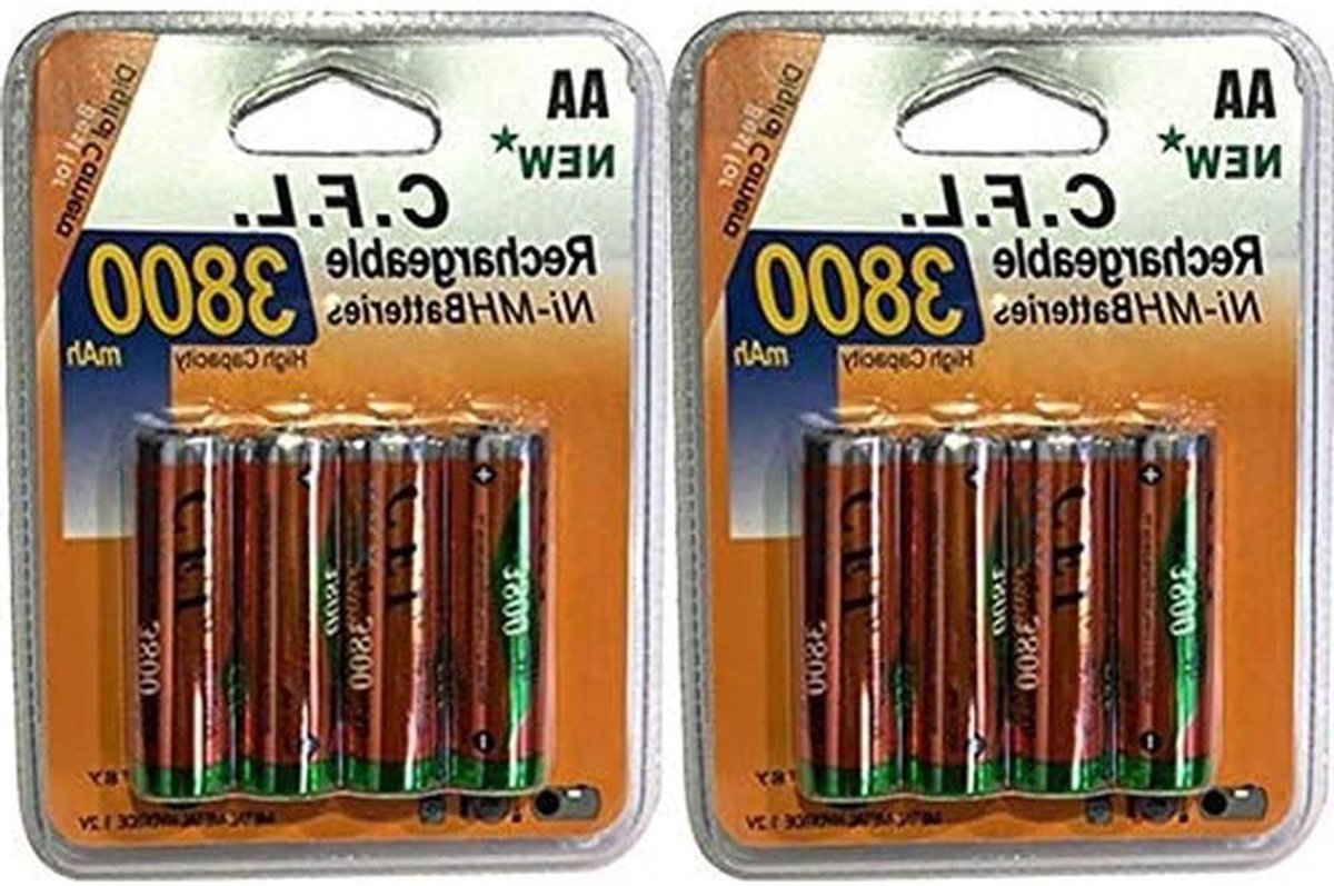 Oplaadbare Batterijen AA - Mignon Batterijen - Apparaten Voeden - Ni-MH Technologie - 3800 mAh - None
