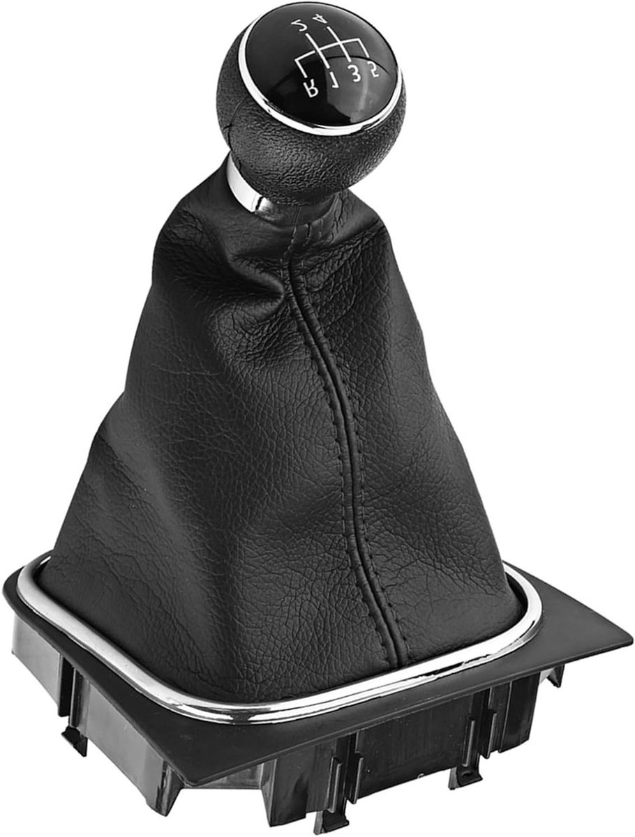 Versnellingspookknop voor auto met 5 versnellingen, geschikt voor MK5 en MK6 modellen van 2005 tot 2014, optimale grip en duurzame kwaliteit