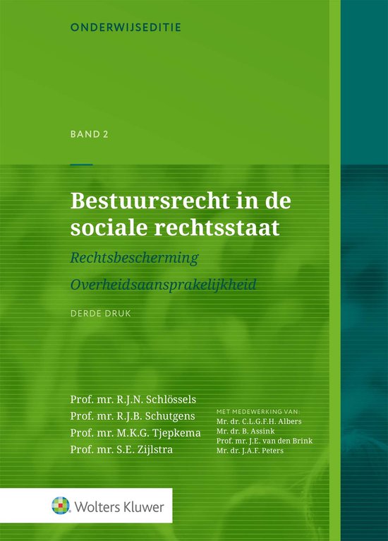 Onderwijseditie Bestuursrecht in de sociale rechtsstaat band ... - cover