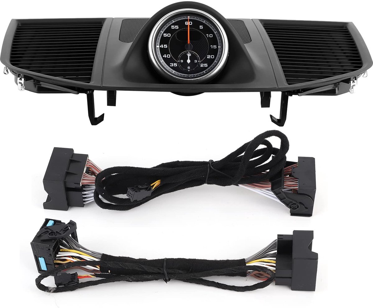 aladdien - Auto Dashboard Klok - Professionele Dash Klok - Zwart - Instrumentenpaneelafdekking - Geschikt voor - 2014-2020