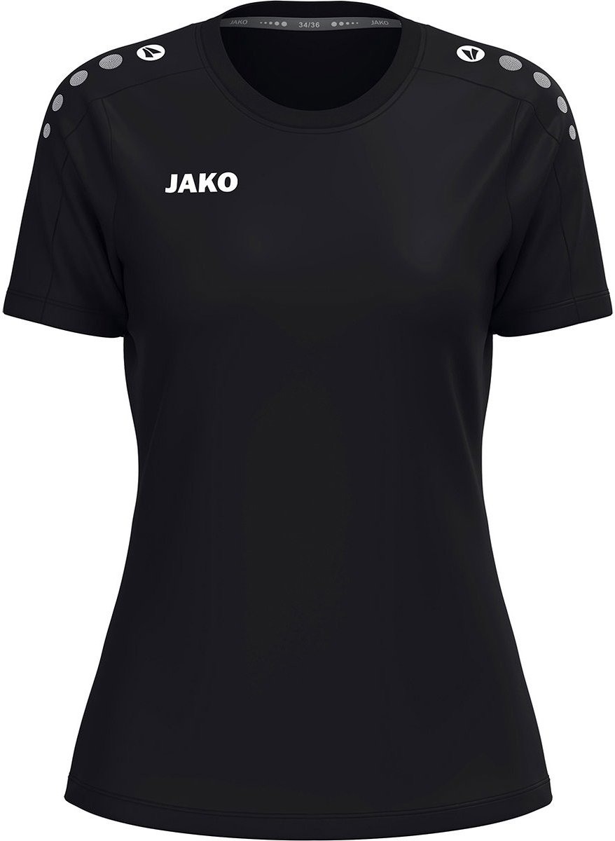 Jako One T-Shirt Dames - Zwart | Maat: 34-36