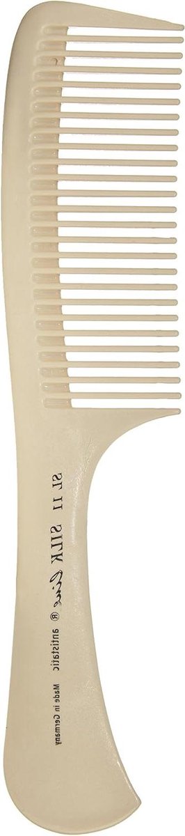 Hamburger Kam - Haarkam Stylingkam - Haar Stylen - Antistatische Tandtoppen - 215 cm - Zwart