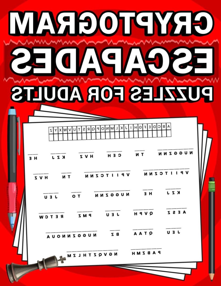 Cryptogram Puzzelboek - Woordspel Puzzels - Hersenen Trainen - Klassieke Codebrekers - 143 Pagina's - Niet gespecificeerd