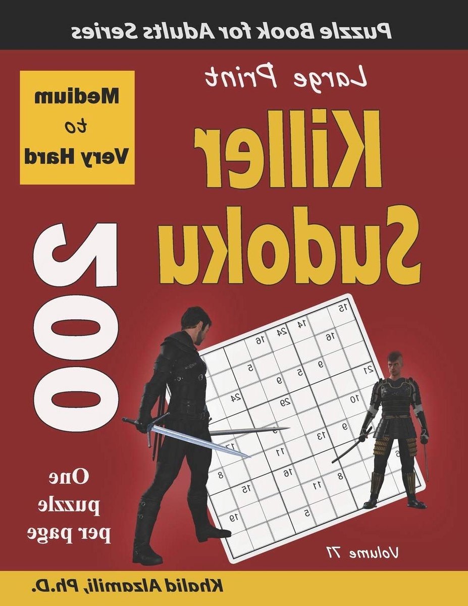 Killer Sudoku Puzzelboek - Logica Puzzels - Hersenen Trainen - 200 Puzzels - Large Print - Niet gespecificeerd