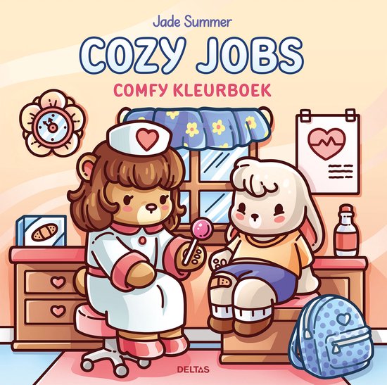 Cozy Jobs - Comfy kleurboek Jade Summer - cover