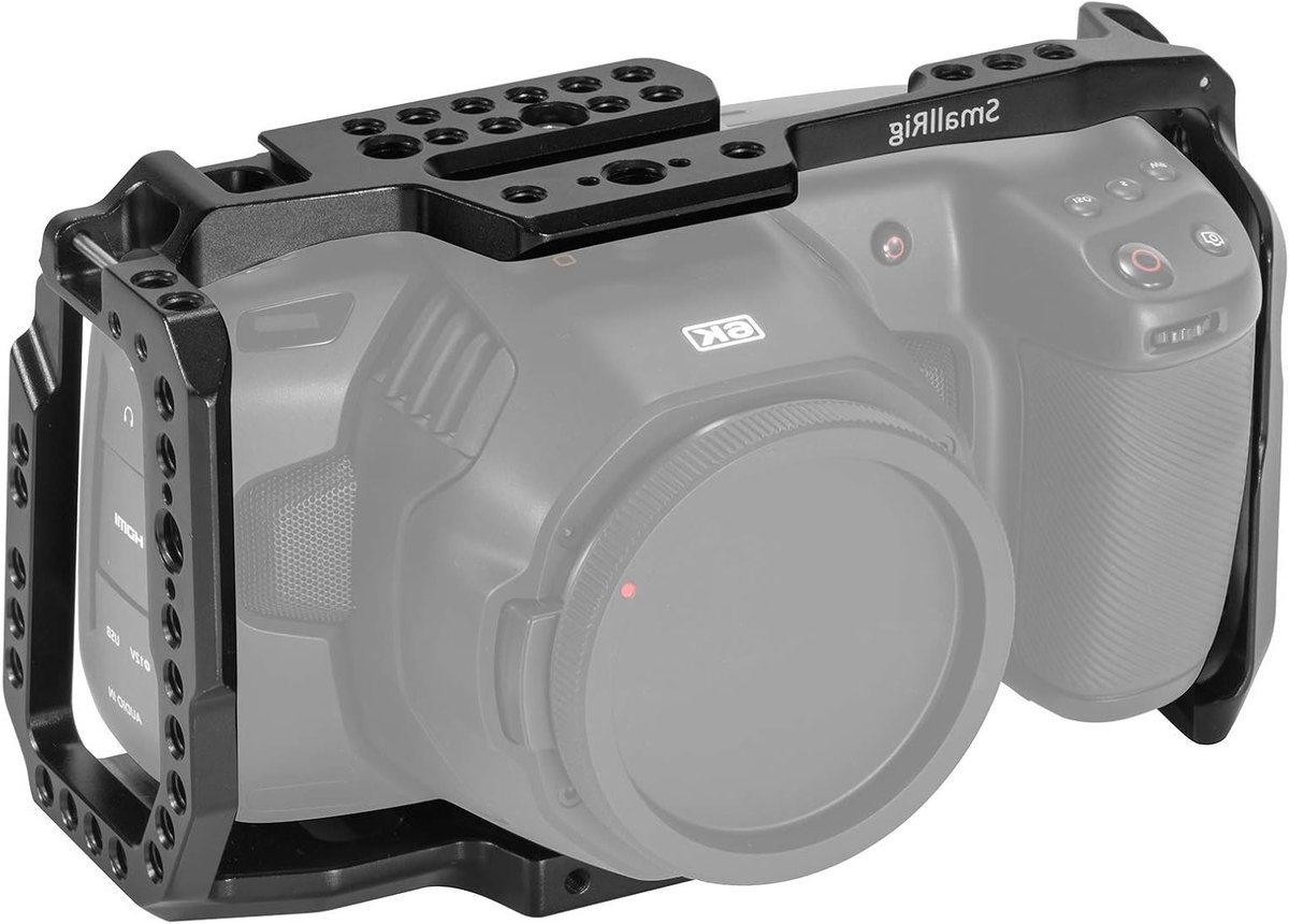 Cage voor Blackmagic Pocket Cinema Camera 4K/6K - Bescherming, Stabiliteit en Accessoires