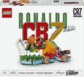 LEGO Editions - Cristiano Ronaldo - Temps forts du football CR 7 Ensemble de construction de football pour enfants - 43012