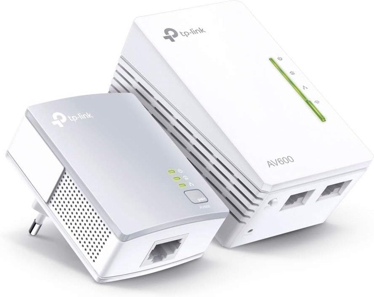 Powerline Wifi Versterker Kit - Internet via Stopcontact tot 500 Mbit/s