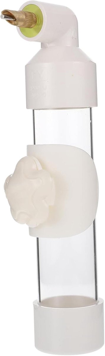 Vogel Waterdispenser - Automatische Voederbak - Vogelkooi Benodigdheden - Voorkomt Morsen - 31 x 7.5 x 7 cm
