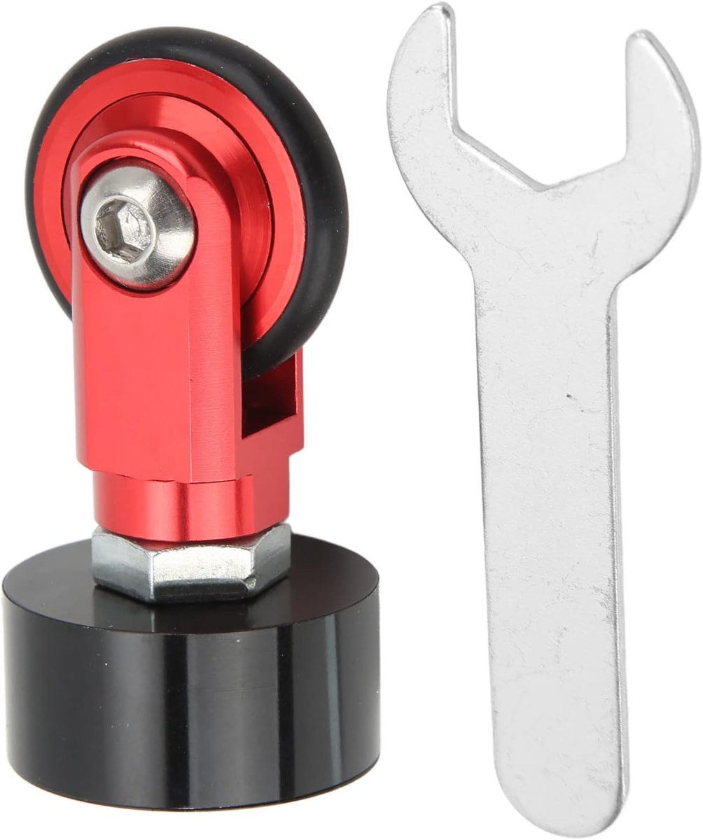 Fietswiel - Ondersteuningswiel - Kinderen Leren Fietsen - Slijtvast Rubber - 28-32mm Zadelbuis - Rood
